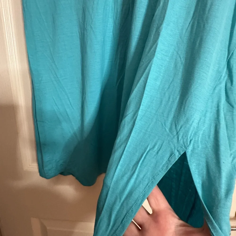 Tata Sleeveless nightgown with Lace Detail. Made in Italy - Picture 4 of 6